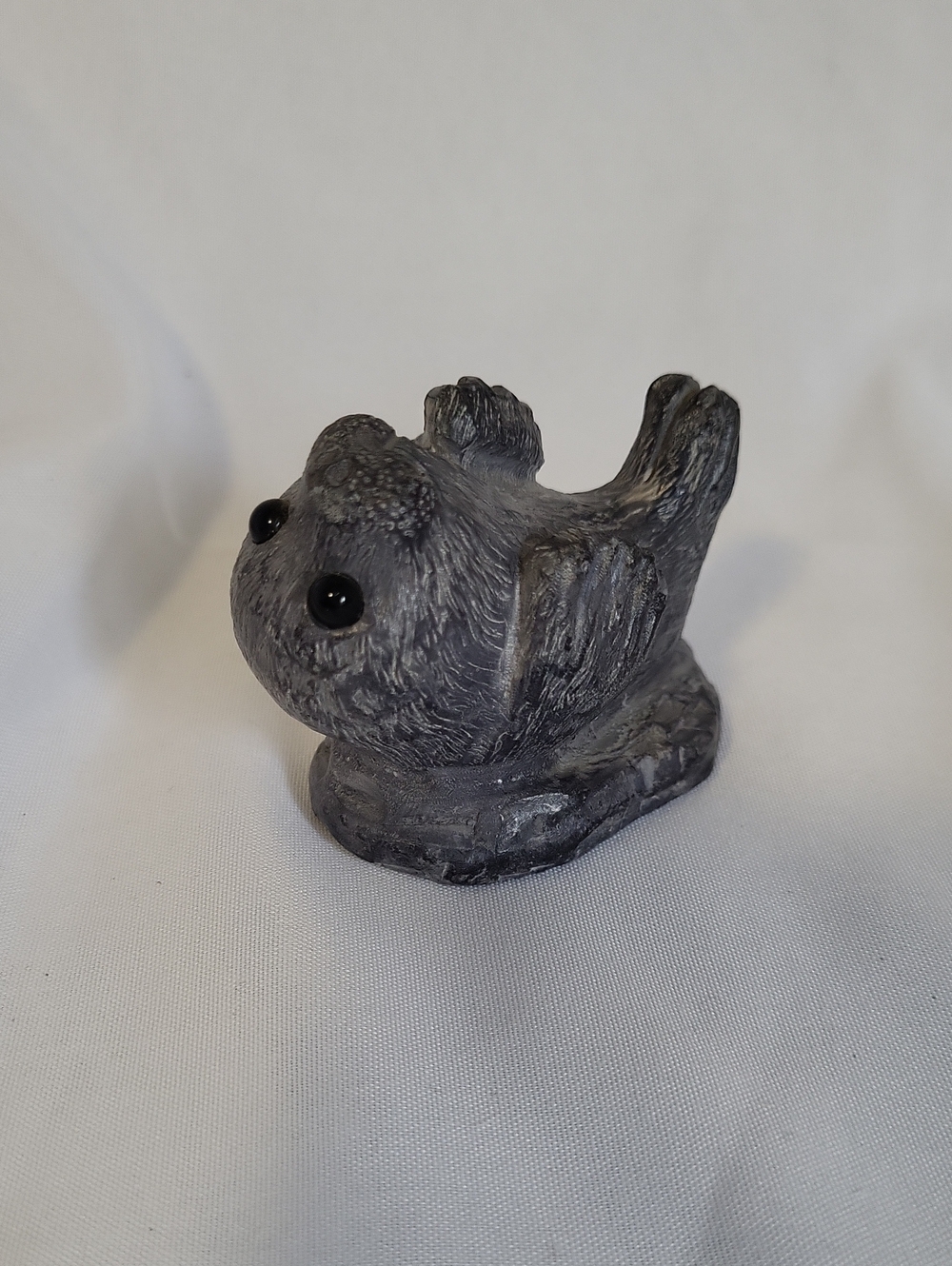 Vintage Seal Figurine Canada Soapstone  Sculpture by Wolf Original